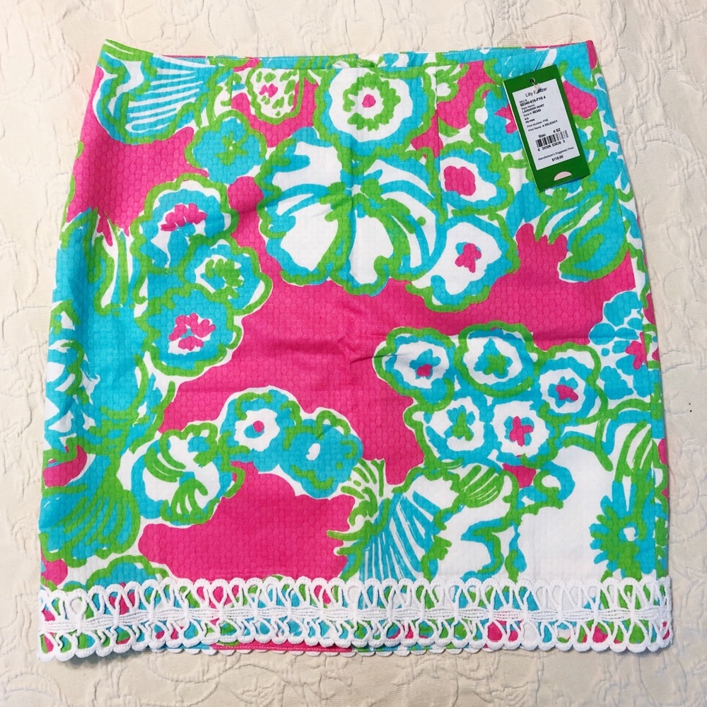 Lilly Pulitzer Lavender Skirt SIZE 4 NWT